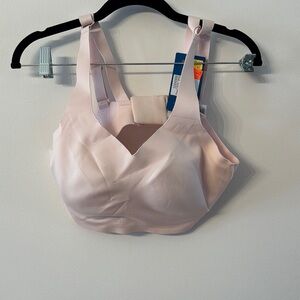 Brooks Pink Comfort Bra with Adjustable Straps